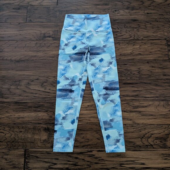 aerie leggings blue pattern size small - Picture 3 of 12